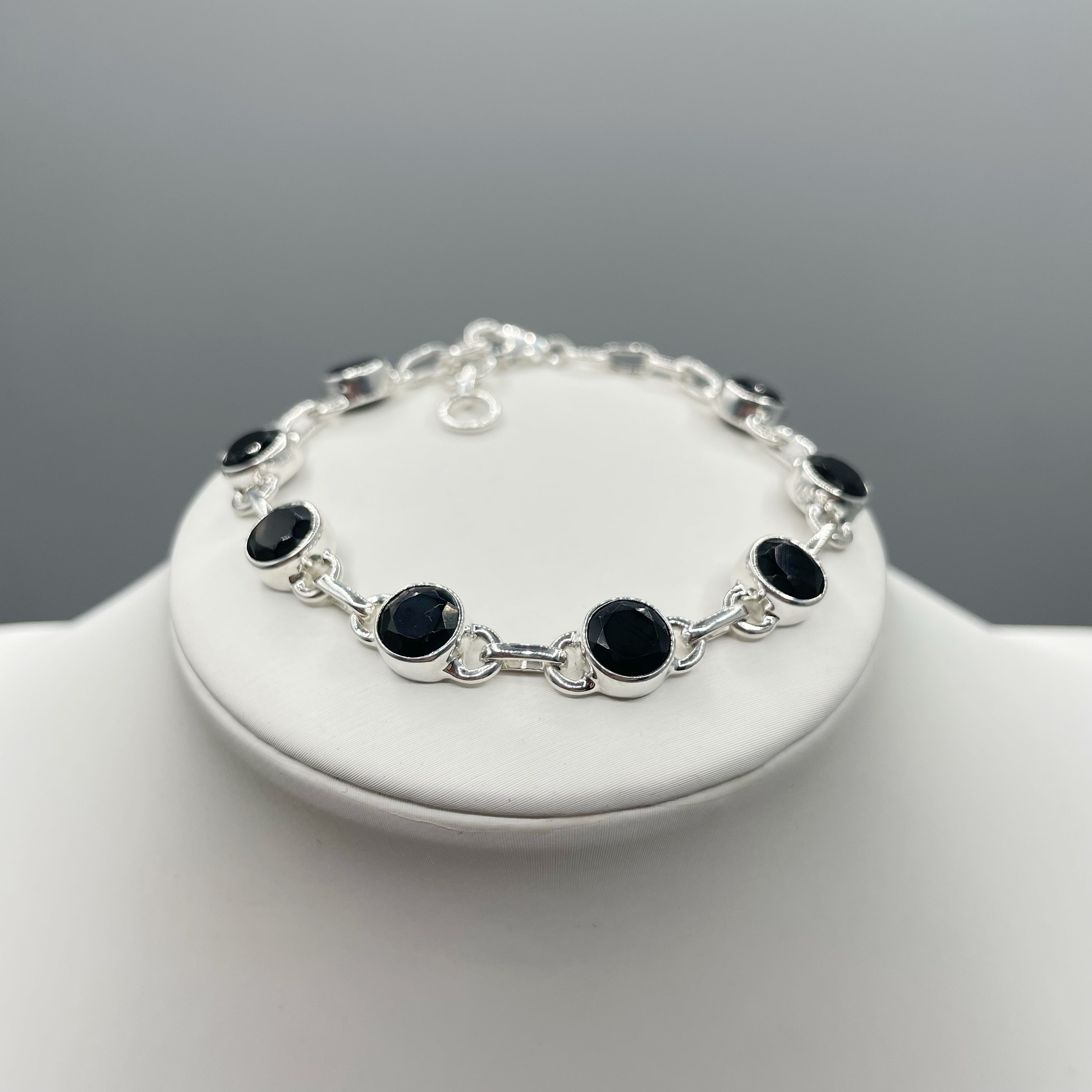 Bracciale Onice e Argento 925