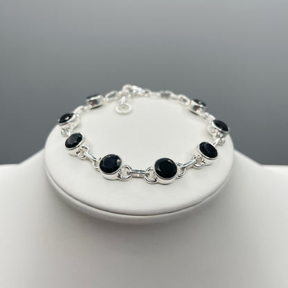 Bracciale Onice e Argento 925