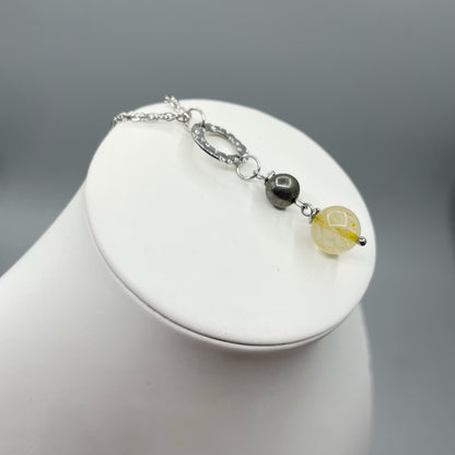 Collana Prosperity - Pirite e Super Seven