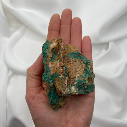 Malachite su Matrice