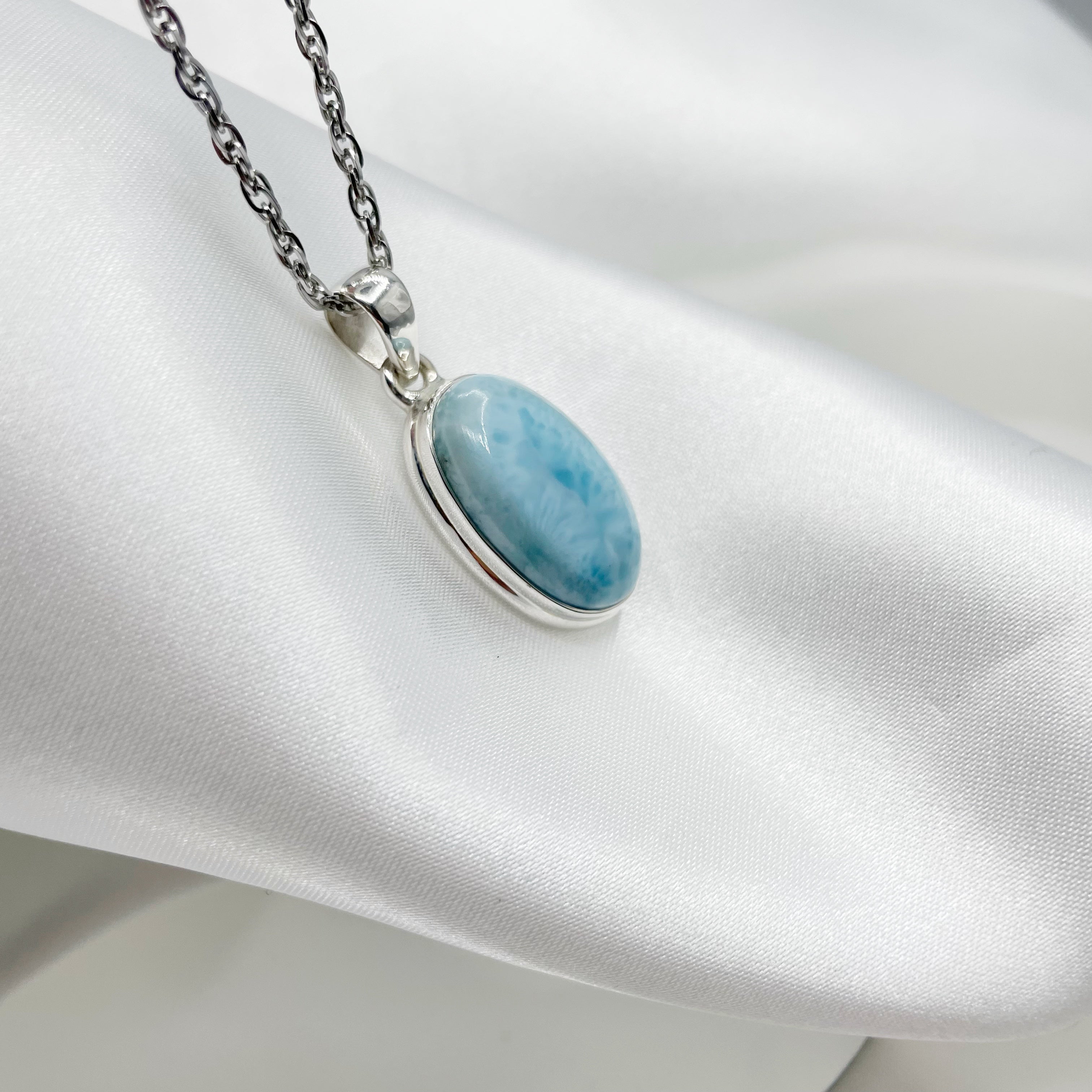 Ciondolo Larimar - Argento 925