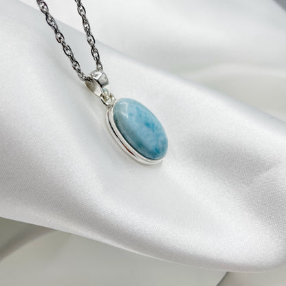 Ciondolo Larimar - Argento 925