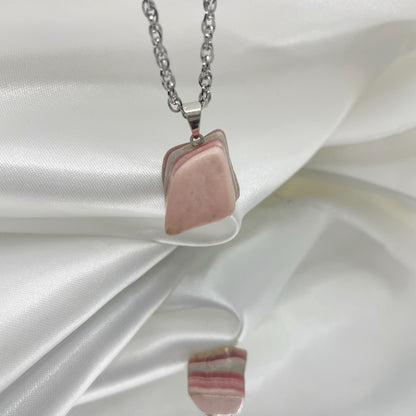 Collana Rodocrosite