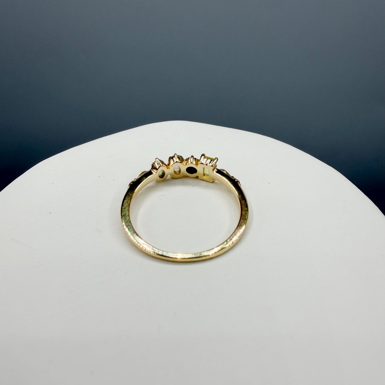 Anello Ritual | Argento 925 placcato oro 14k - NON REGOLABILE