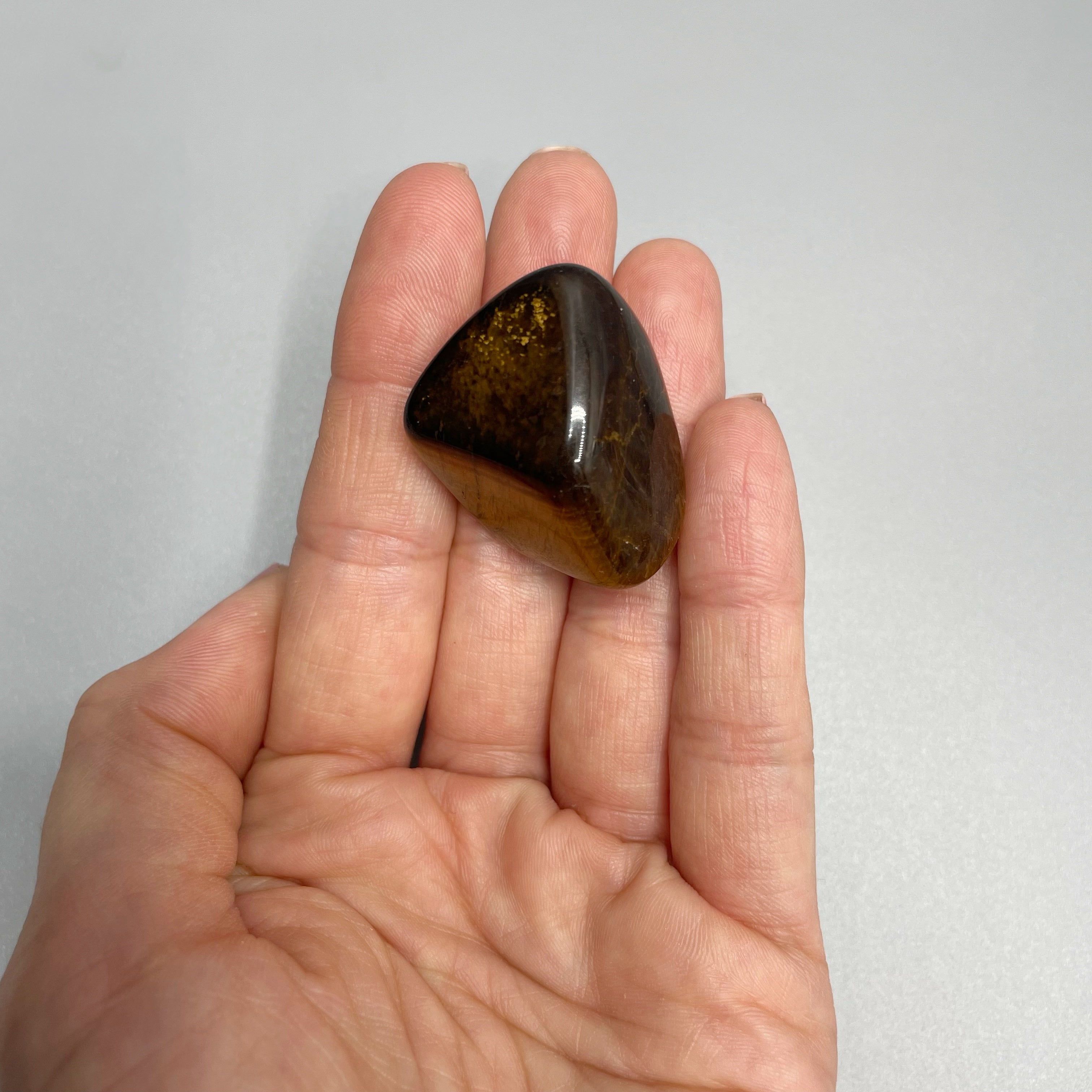 Pietra burattata di Occhio di Tigre