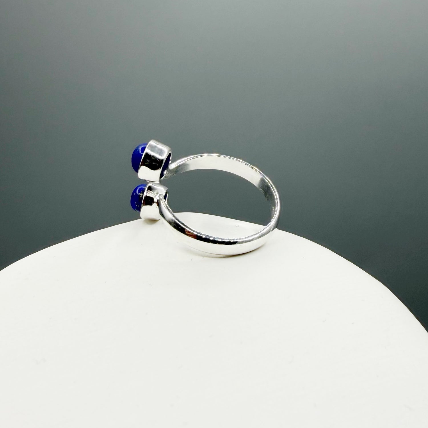 Anello Lapislazzuli Double - Argento 925
