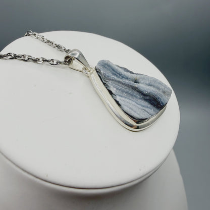 Ciondolo Desert Druzy Argento 925 - a Goccia