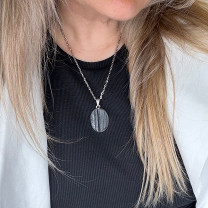 Set Tormalina Grezza - Argento 925