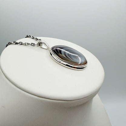 Ciondolo Occhio di Shiva Argento 925 - Ovale