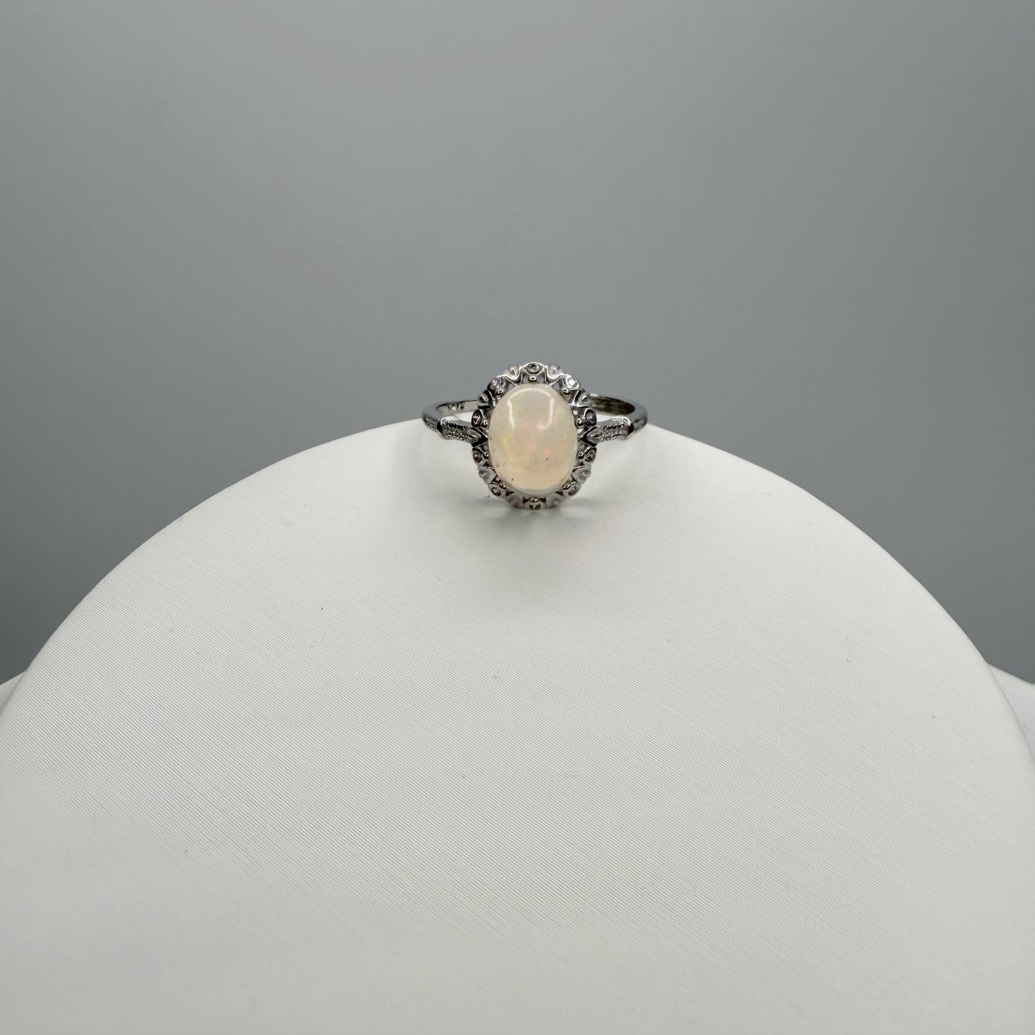 Anello Opale Etiope e Argento 925