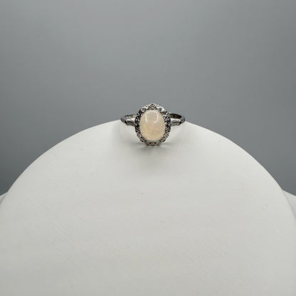 Anello Opale Etiope e Argento 925