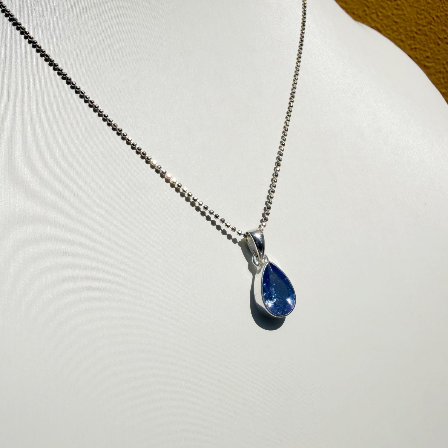 Ciondolo Tanzanite Argento 925 - a Goccia