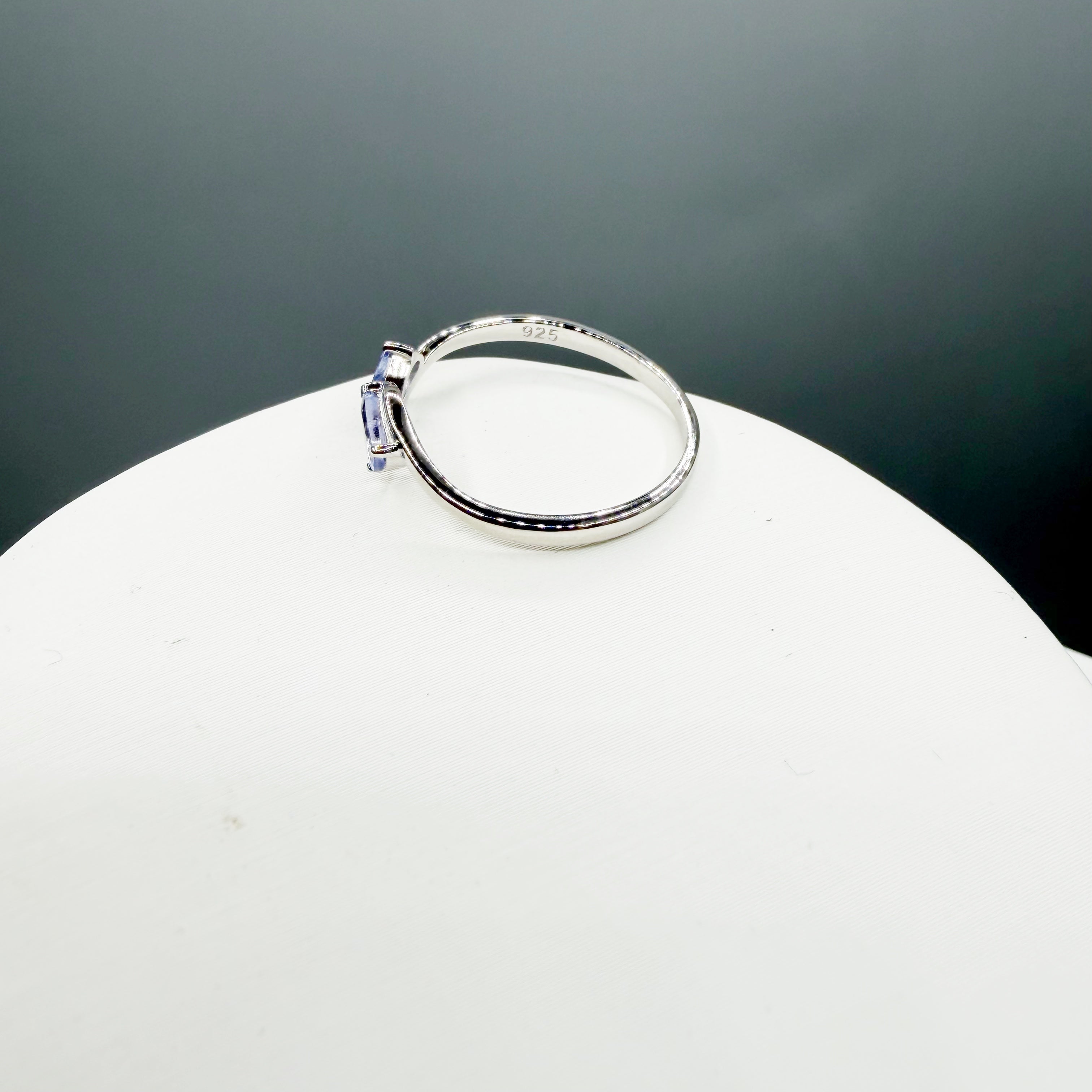 Anello Tanzanite Sfaccettata - Argento