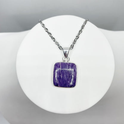 Ciondolo Ciaroite Quadrato - Argento 925