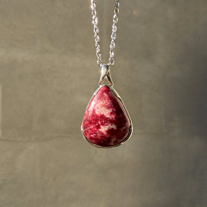 Ciondolo Thulite - Argento 925