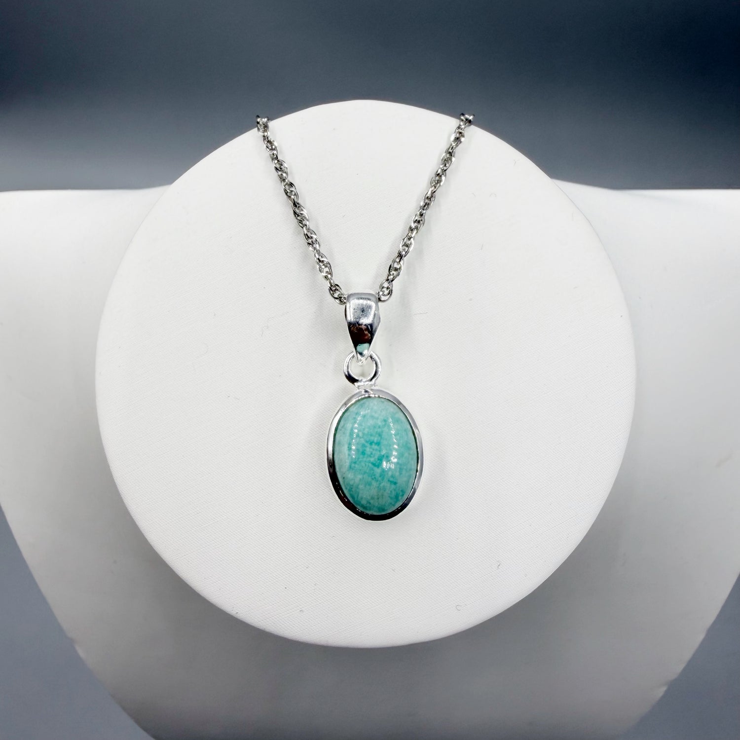 Ciondolo Amazzonite Argento 925