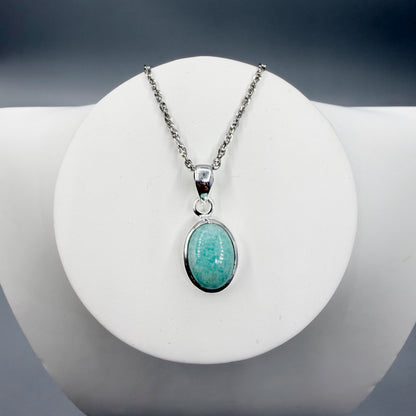 Ciondolo Amazzonite Argento 925