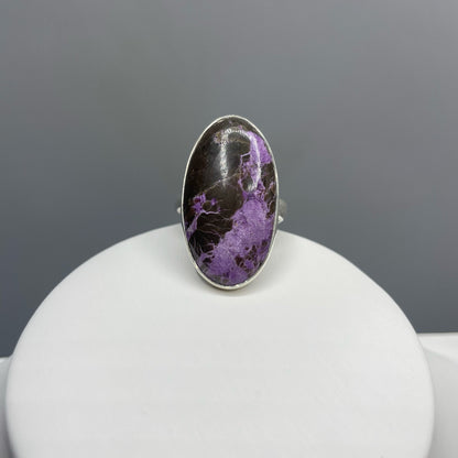 Anello Purpurite e Argento 925