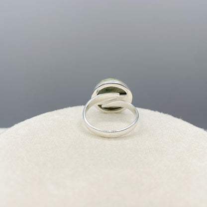 Anello Rubino in Fucsite - Argento 925