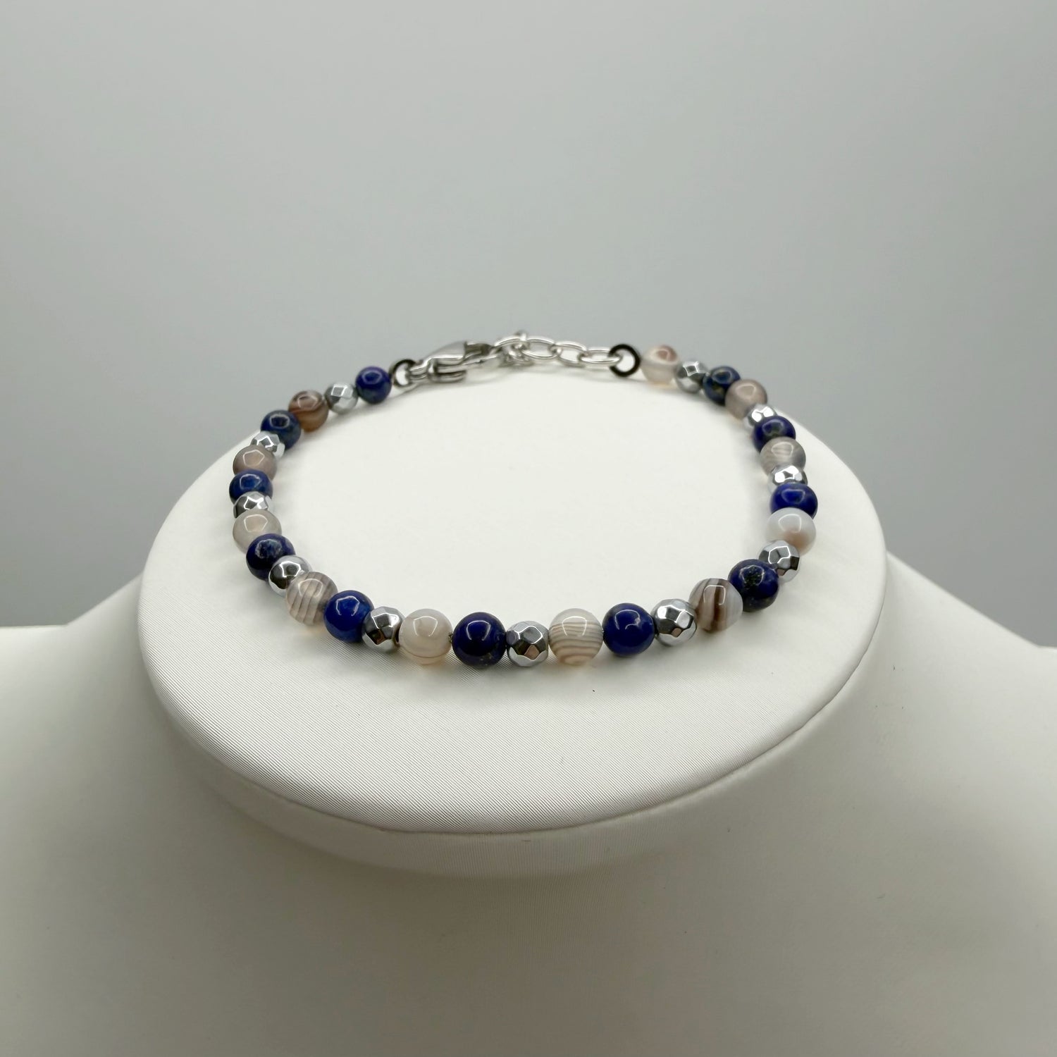 Bracciale Antidoto - Occhio di Shiva, Lapislazzuli, Ematite - LIMITED EDITION
