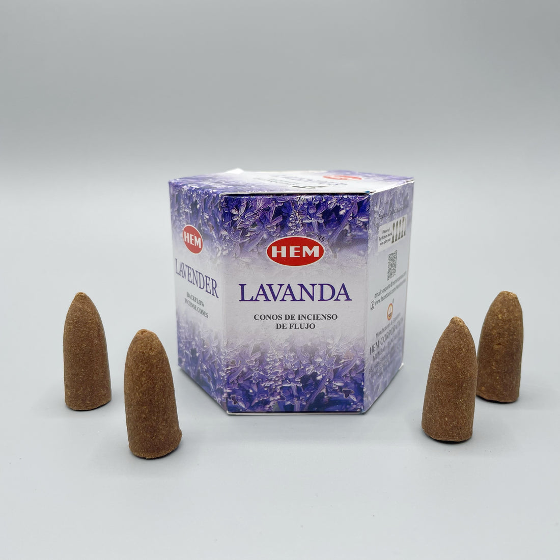 Incenso a coni backflow - Lavanda