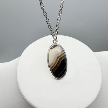 Ciondolo Occhio di Shiva Argento 925 - Ovale piccolo