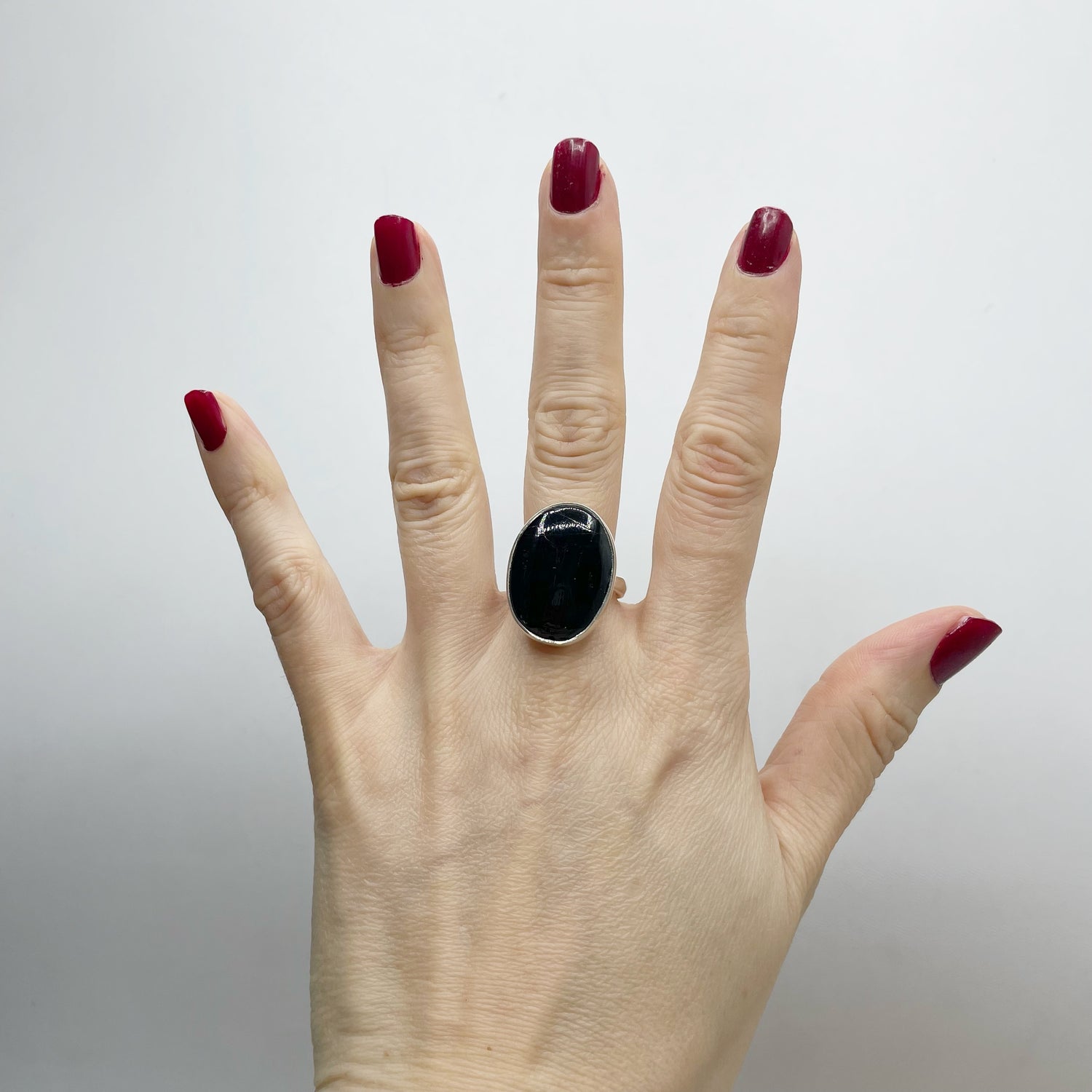 Anello Iperstene Ovale - Argento 925
