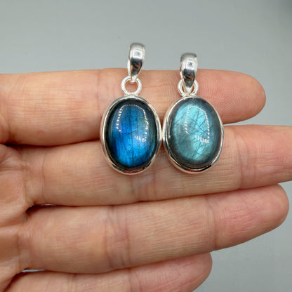 Ciondolo Labradorite Argento 925