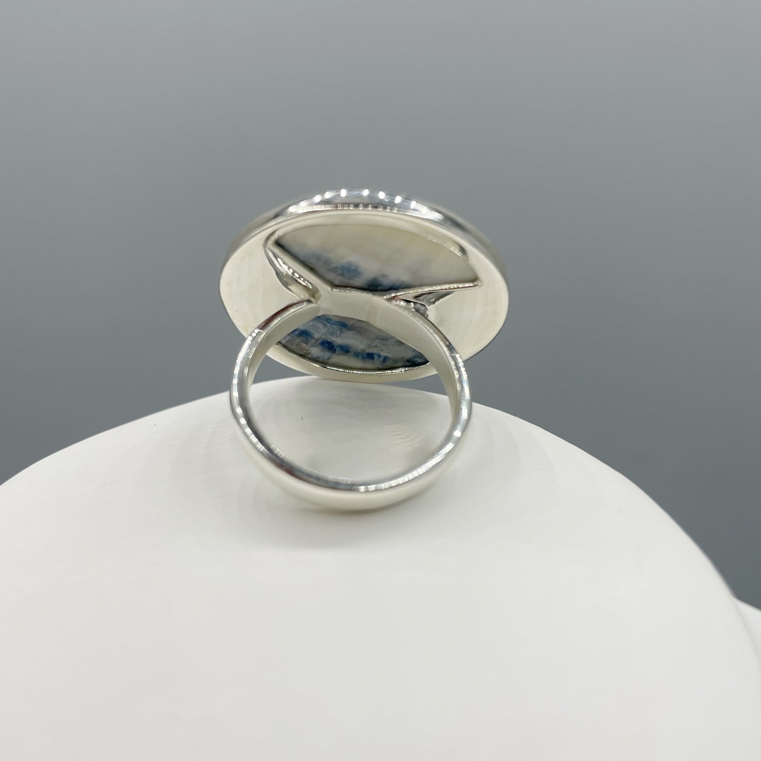 Anello Sheelite e Argento 925 - Tondo