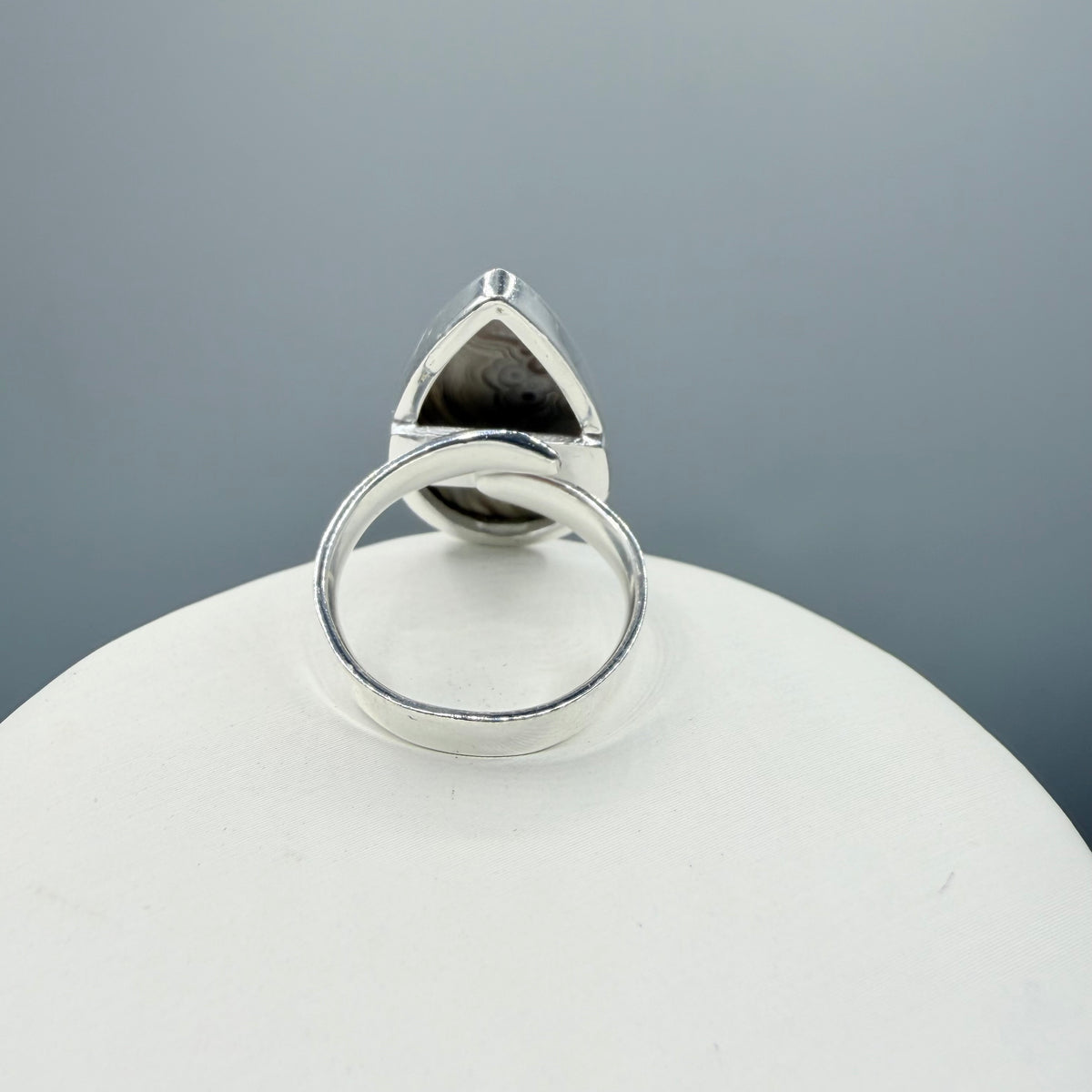 Anello Occhio di Shiva - Argento 925 - a goccia