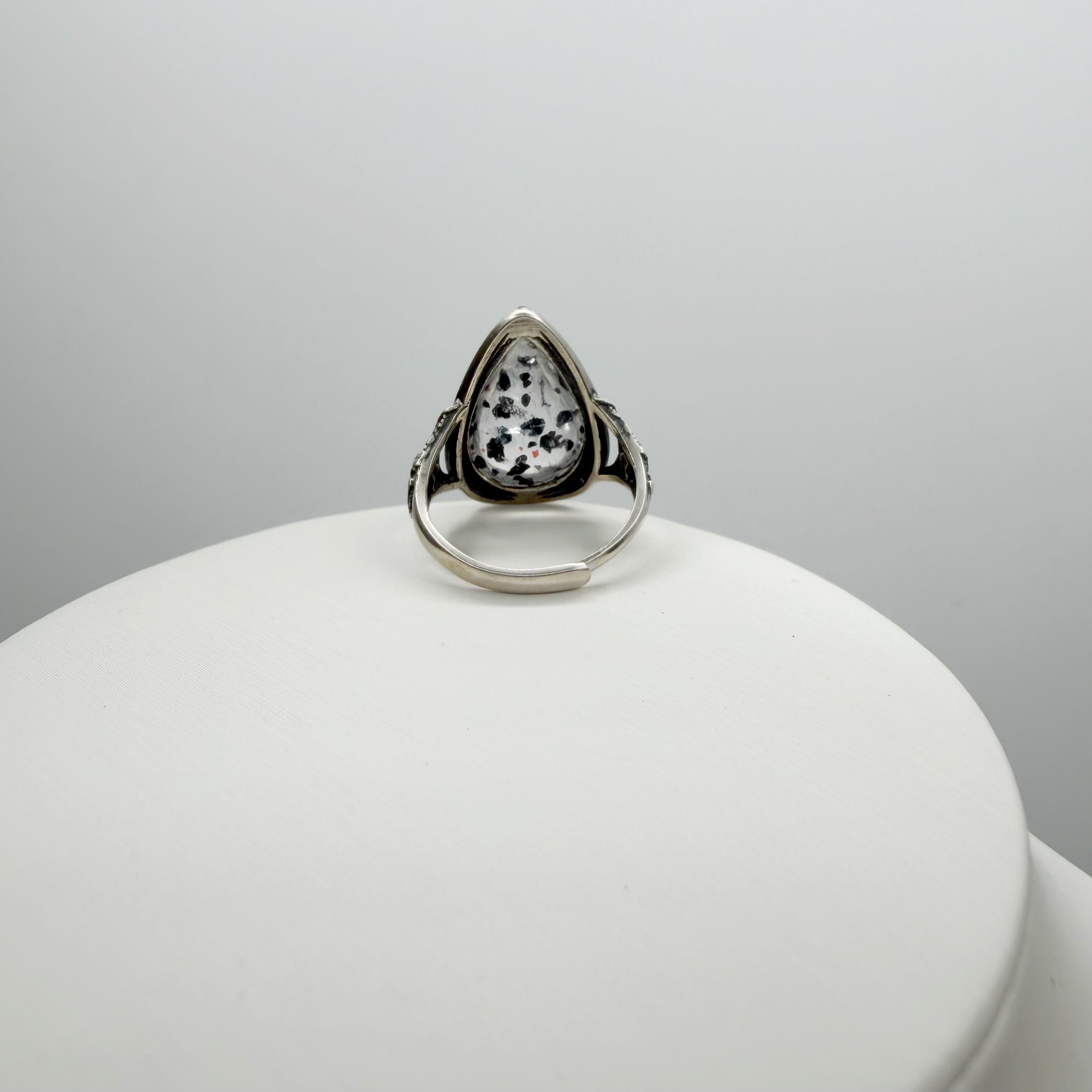 Anello Super 7 e Argento 925 - a goccia - DA PUBBLICARE