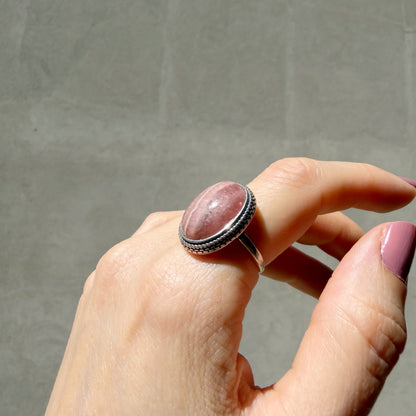Anello Rodocrosite - Argento 925