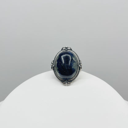 Anello Cianite - Argento 925