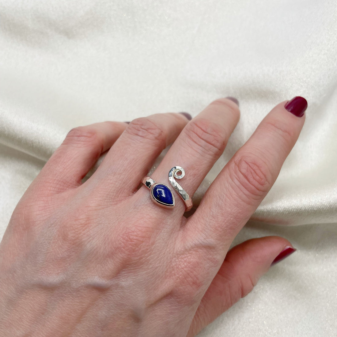 Anello Lapislazzuli e Argento 925