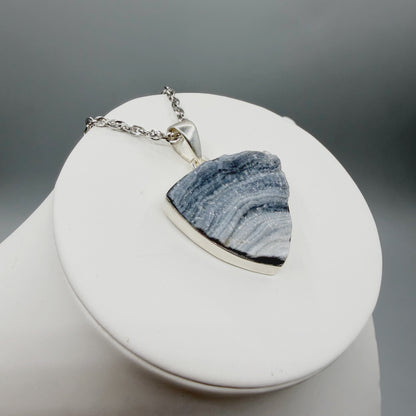 Ciondolo Desert Druzy Argento 925 - Triangolo