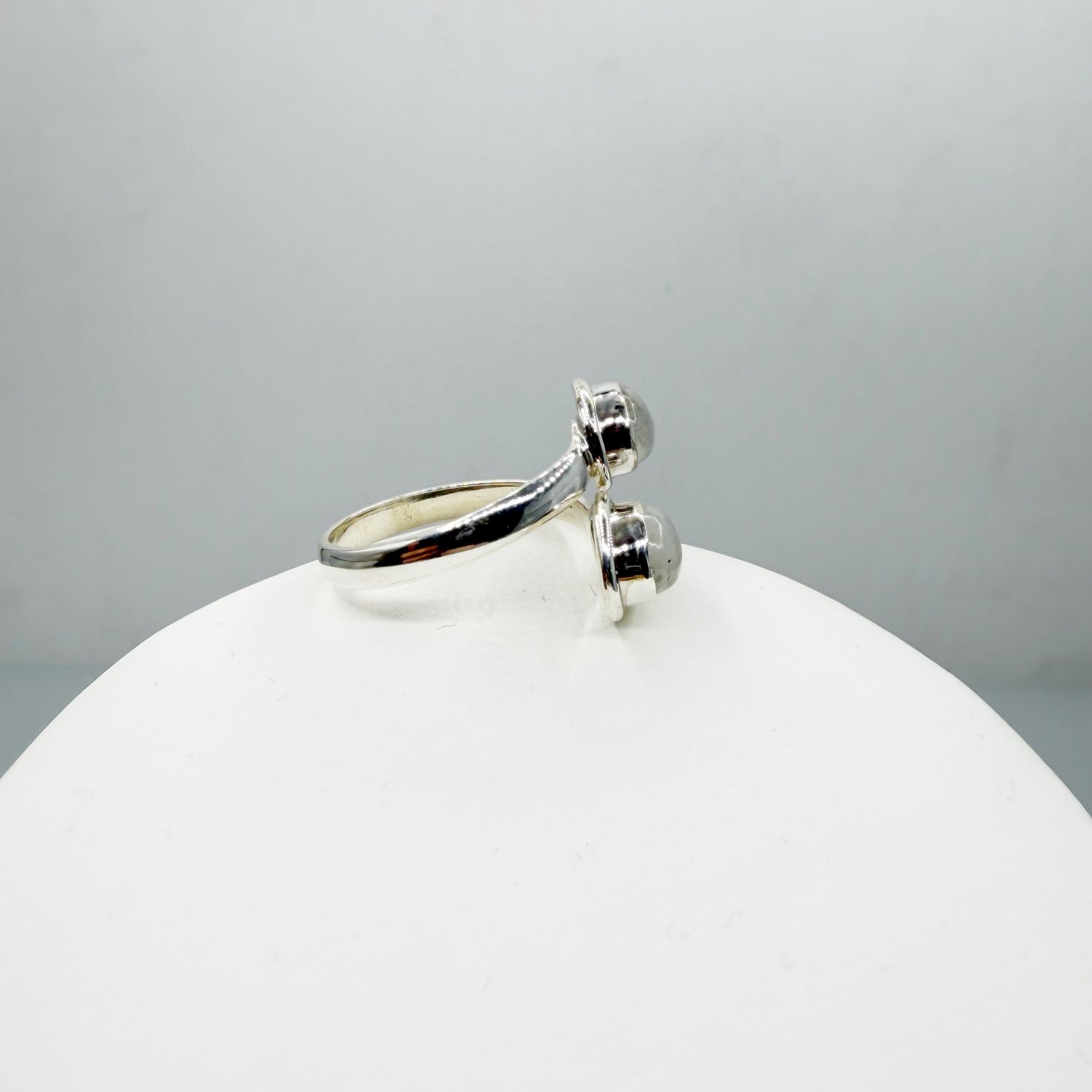 Anello Double Labradorite - Argento 925