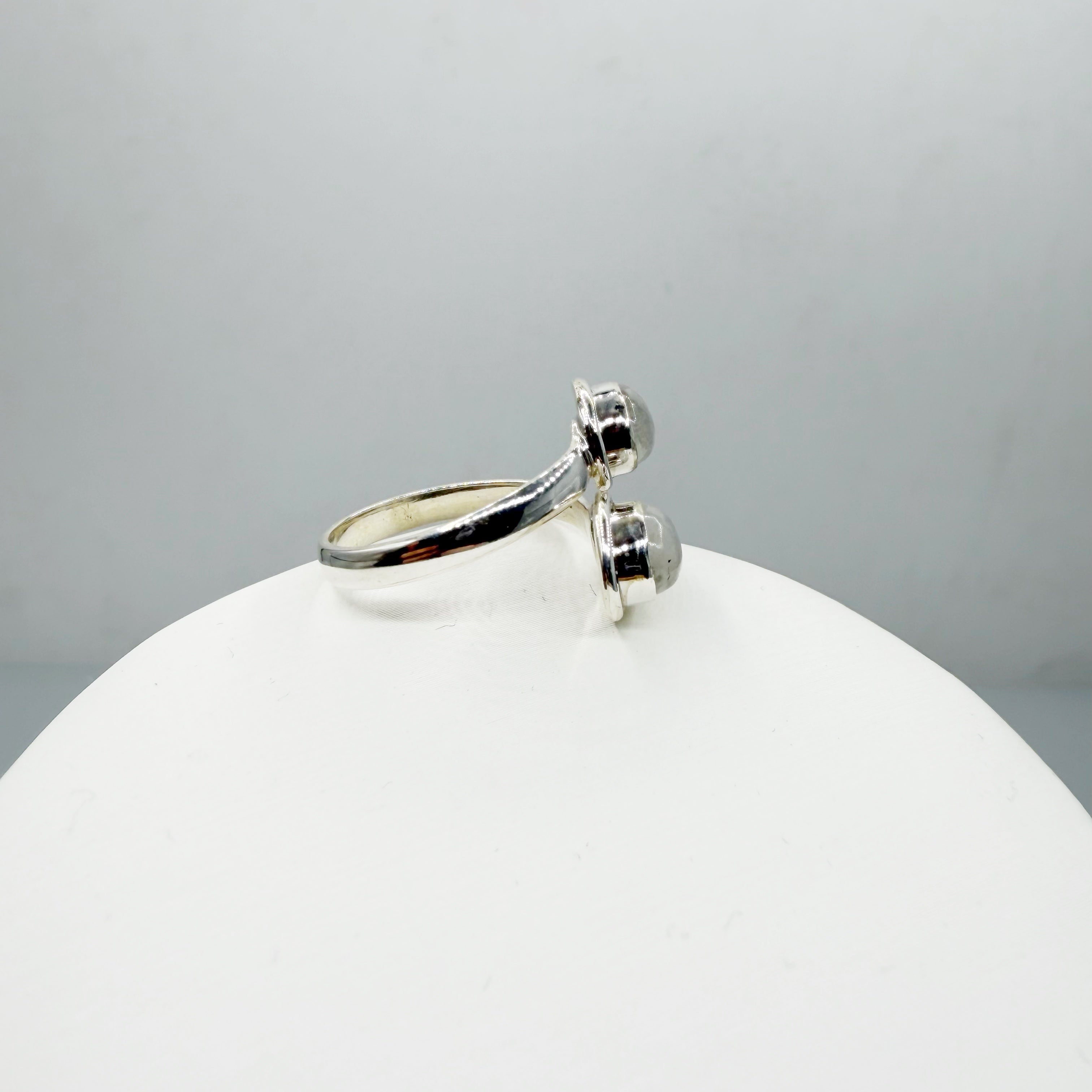 Anello Double Labradorite - Argento 925