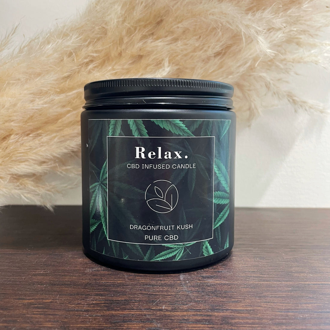 Candela RELAX - cristalli e aroma per rilassarsi
