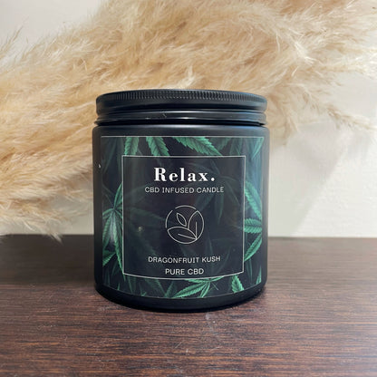 Candela RELAX - cristalli e aroma per rilassarsi