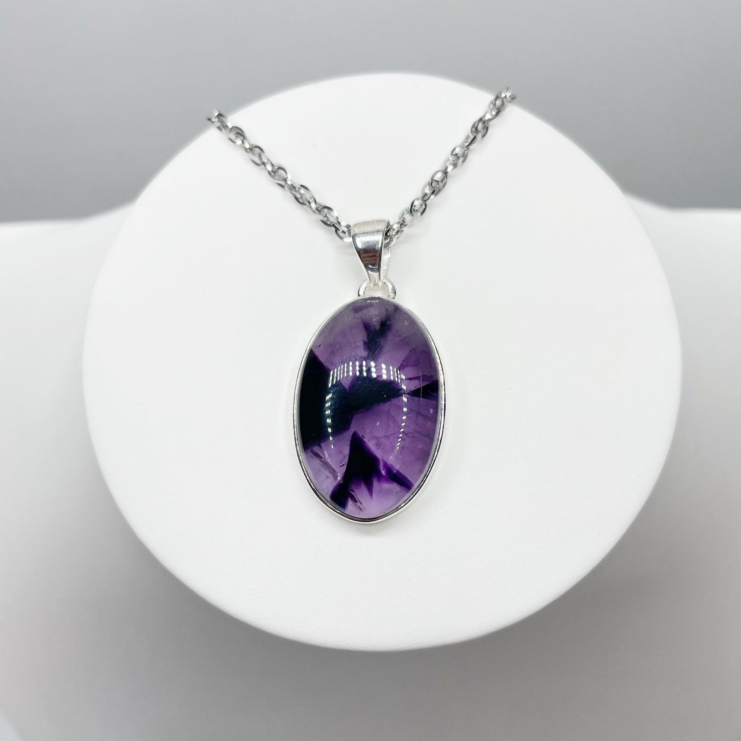 Ciondolo Ametista Phantom - Argento 925