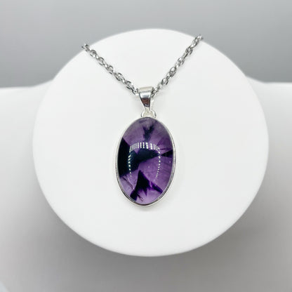 Ciondolo Ametista Phantom - Argento 925
