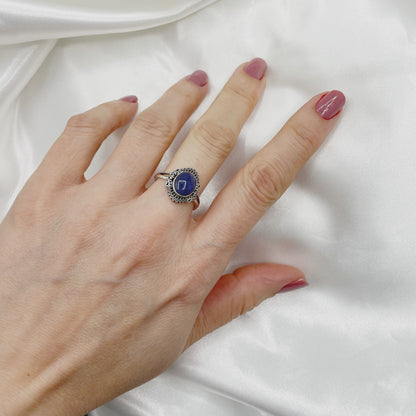 Anello Tanzanite e Argento 925 - Vintage