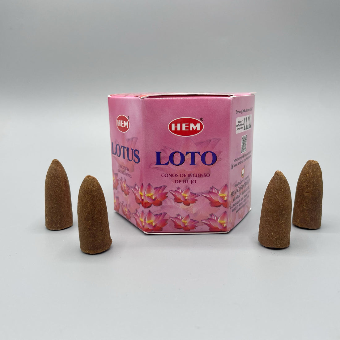 Incenso a coni backflow - Loto