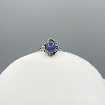 Anello Tanzanite e Argento 925 - Vintage