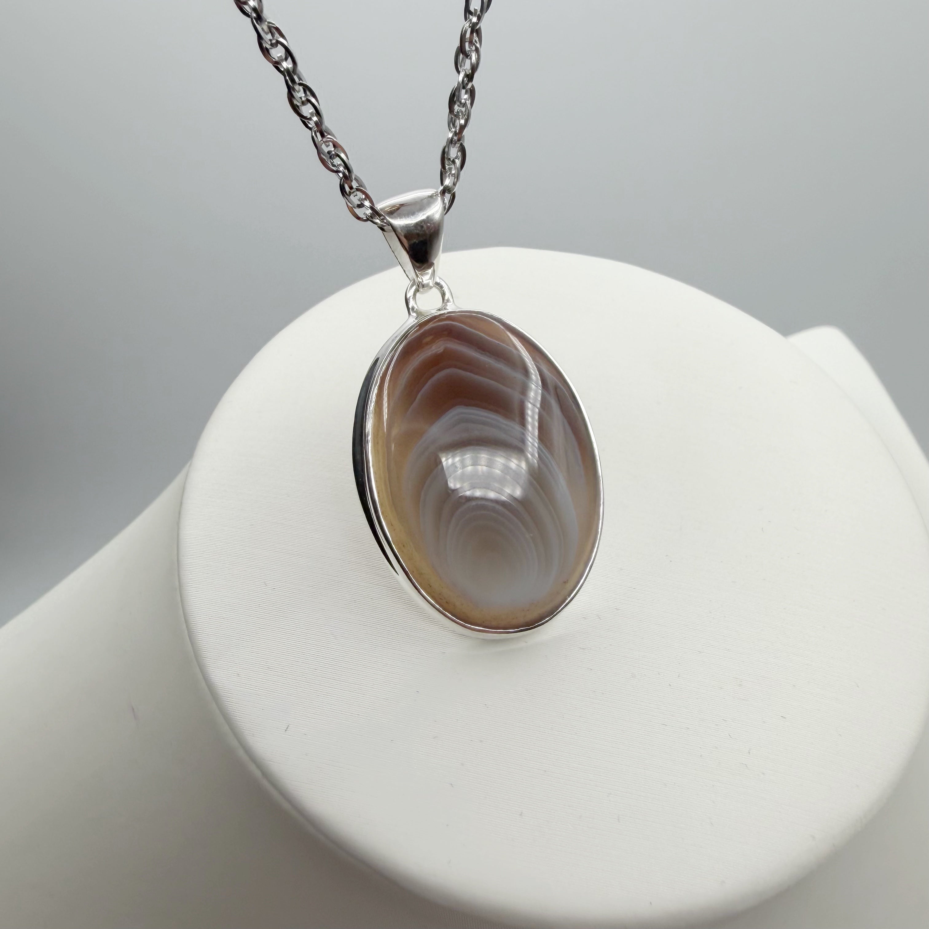 Ciondolo Occhio di Shiva Argento 925 - Ovale