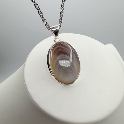 Ciondolo Occhio di Shiva Argento 925 - Ovale
