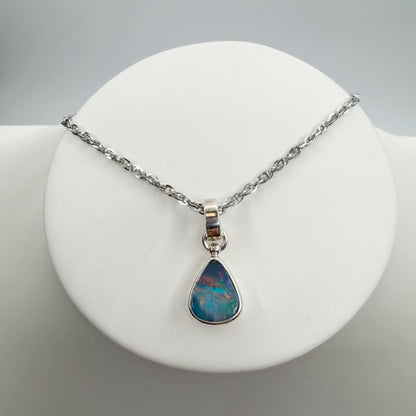Ciondolo Opale Australiano - Argento 925