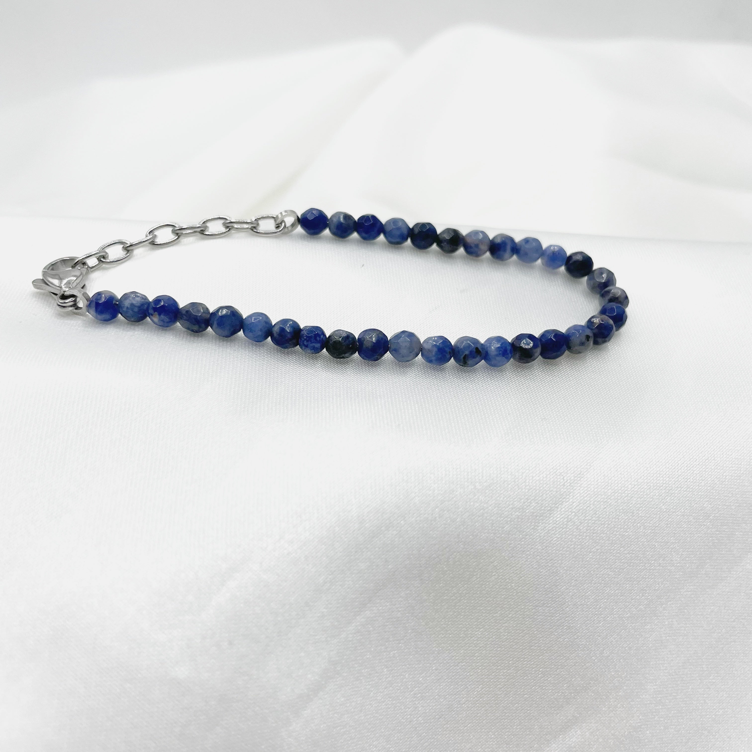 Braccialetto Sodalite Sfaccettata