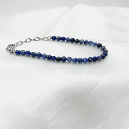 Braccialetto Sodalite Sfaccettata