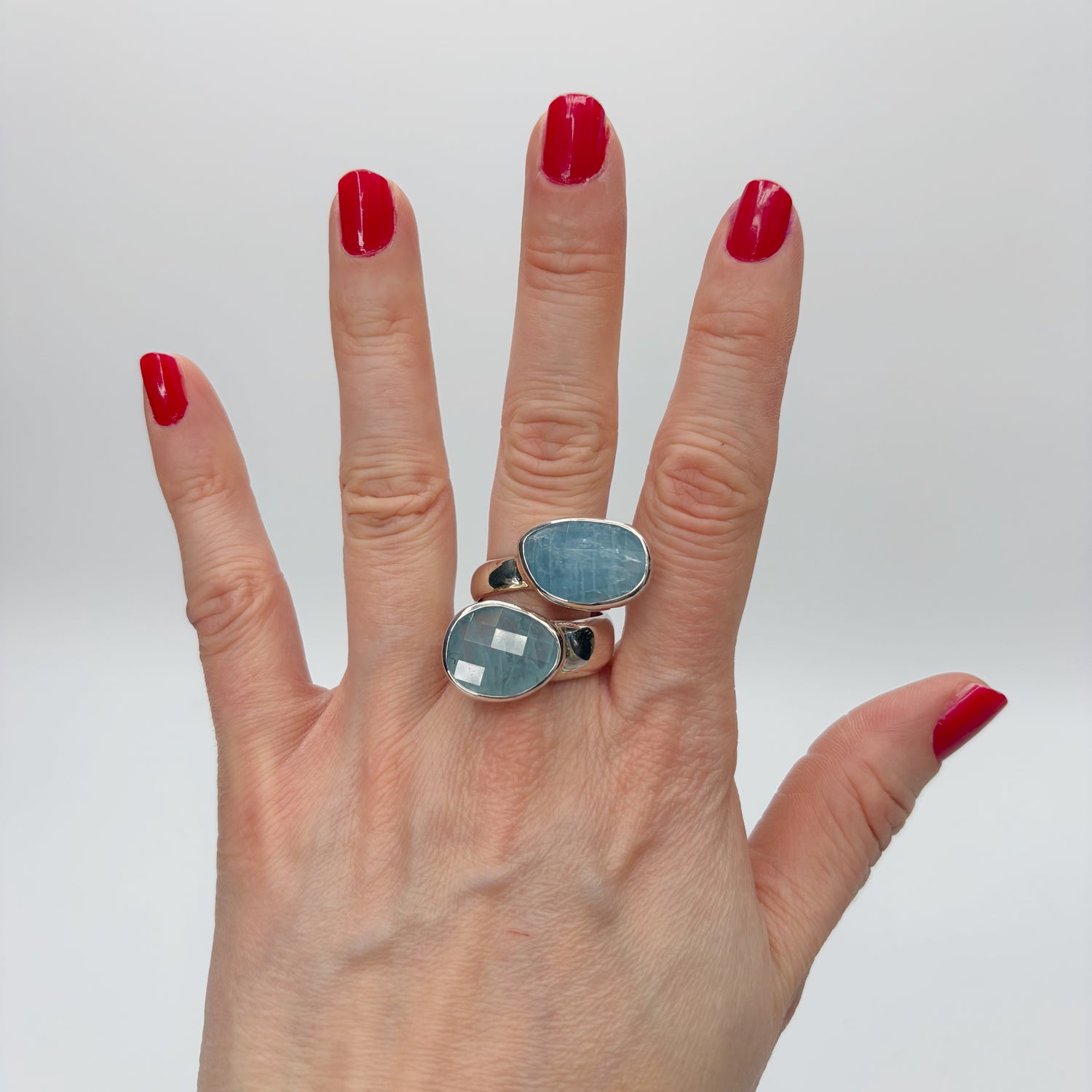 Anello Acquamarina e Argento 925